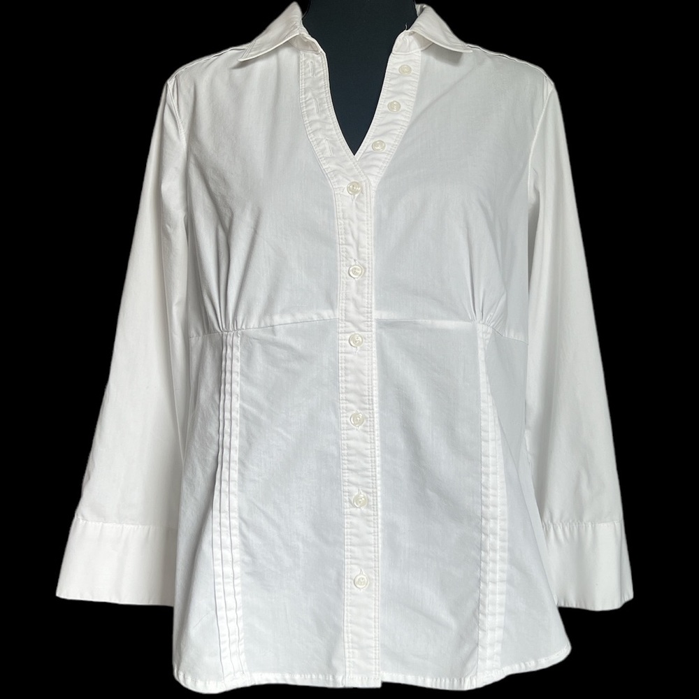 Signature by Larry Levine white dress shirt